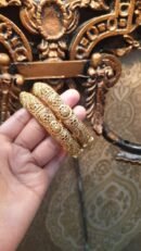 Shahi Mahal Golden Kada Pair