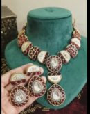 Gulnaar Luxury Kundan Set (Mala)