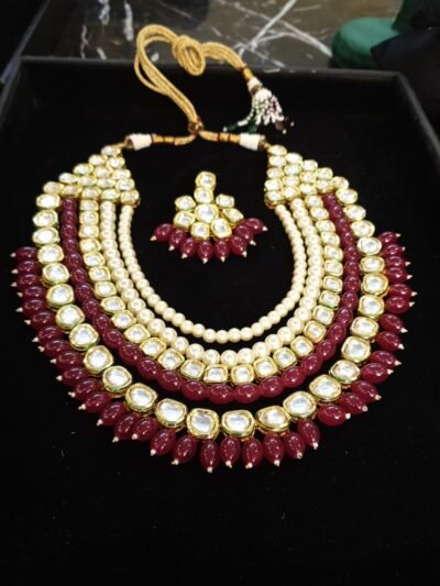Zar o Laal Modern Kundan Set
